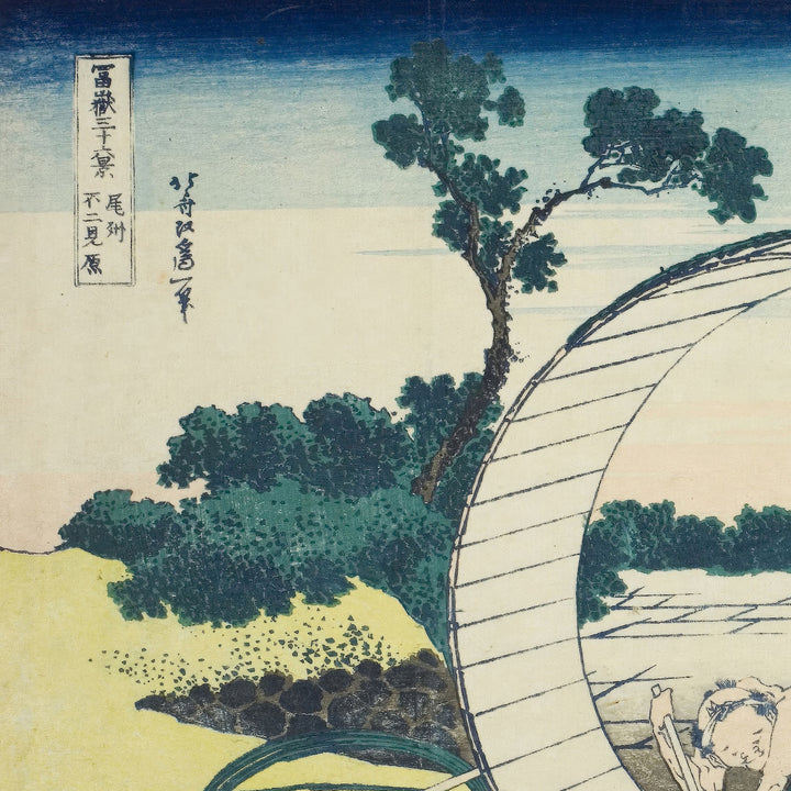 6th image: Japanese Ukiyo-e Art Poster Ukiyo-e Giclée - Katsushika Hokusai , - | 50373-001