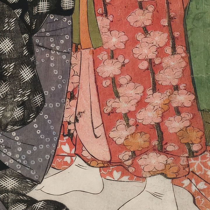 6th image: Japanese Ukiyo-e Art Poster Ukiyo-e Giclée - Kitagawa Utamaro , - | 50427-001