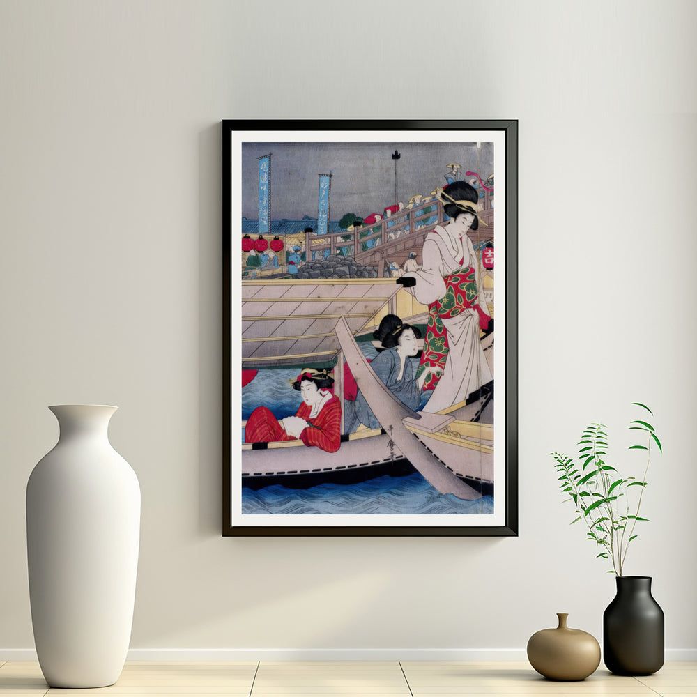 2nd image: Japanese Ukiyo-e Art Poster Ukiyo-e Giclée - Kitagawa Utamaro , - | 50429-001