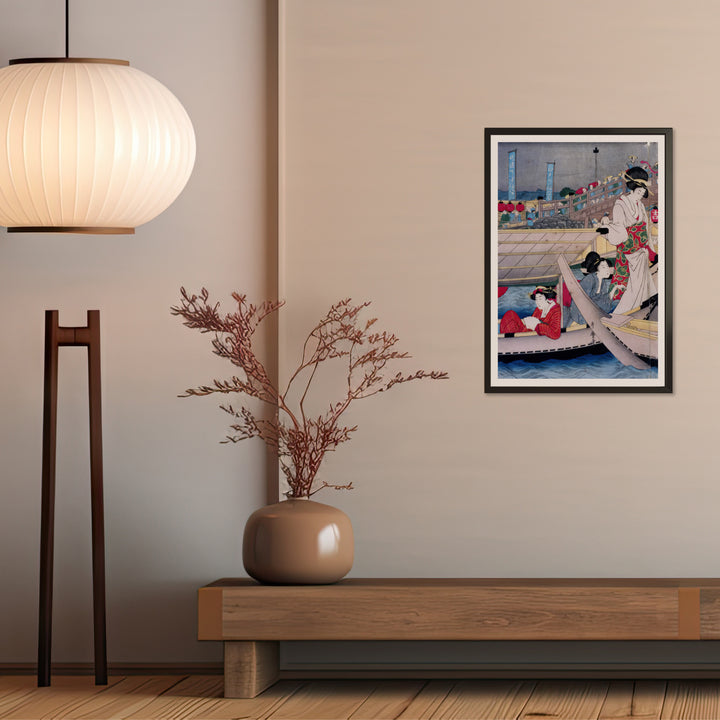 4th image: Japanese Ukiyo-e Art Poster Ukiyo-e Giclée - Kitagawa Utamaro , - | 50429-001