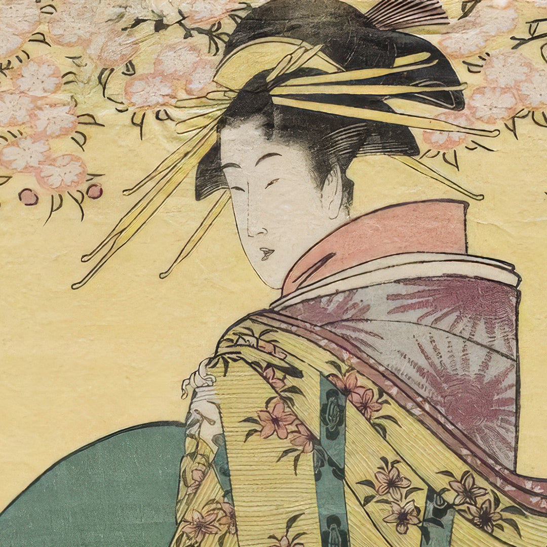 5th image: Japanese Ukiyo-e Art Poster Ukiyo-e Giclée - Kitagawa Utamaro , - | 50431-001