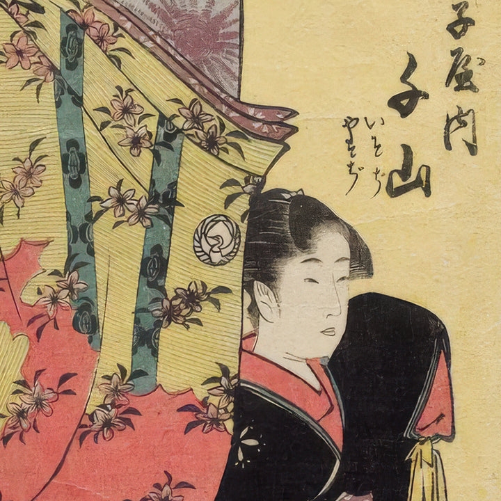 6th image: Japanese Ukiyo-e Art Poster Ukiyo-e Giclée - Kitagawa Utamaro , - | 50431-001