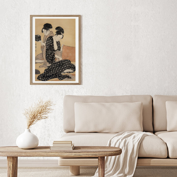 3nd image: Japanese Ukiyo-e Art Poster Ukiyo-e Giclée - Kitagawa Utamaro , - | 50443-001