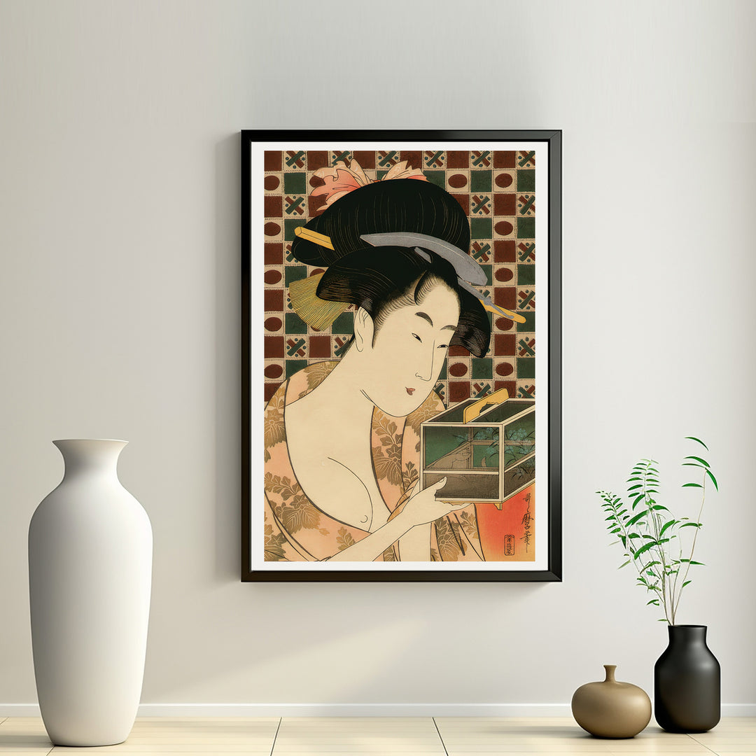 2nd image: Japanese Ukiyo-e Art Poster Ukiyo-e Giclée - Kitagawa Utamaro , - | 50447-001