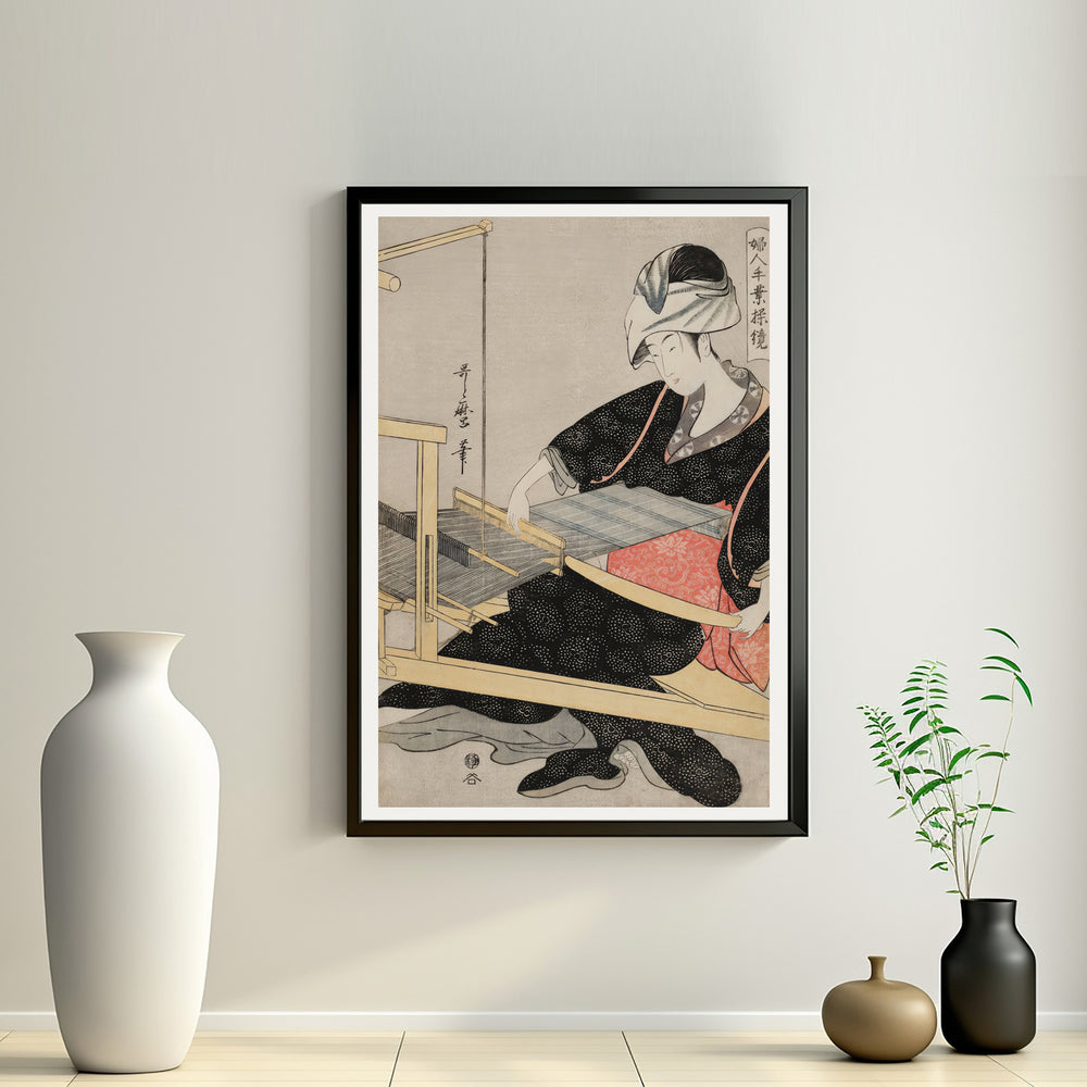 2nd image: Japanese Ukiyo-e Art Poster Ukiyo-e Giclée - Kitagawa Utamaro , - | 50448-001