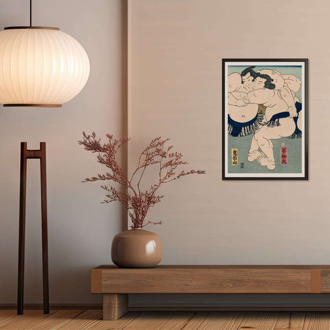 4th image: Japanese Ukiyo-e Art Poster Ukiyo-e Giclée - Utagawa Kunisada , ― | 50629-001