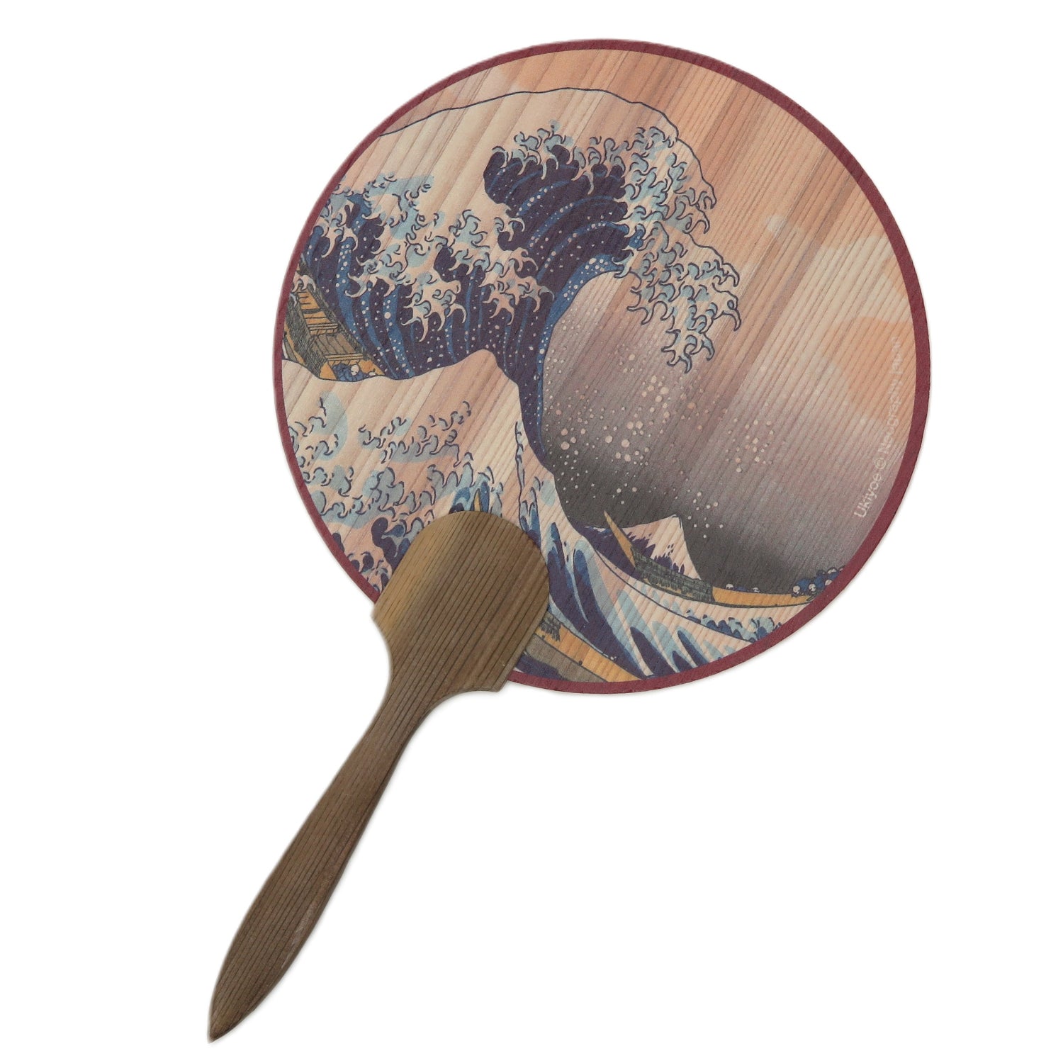 2nd image: Ukiyo-e Japanese Art Hand Fan - Hokusai Katsushika The Great Wave off Kanagawa , Multicolor | 10002-002