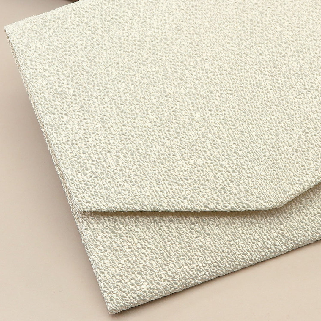 2nd image: Japanese Magnetic Pouch - Plain , Ivory tones | 10005-003