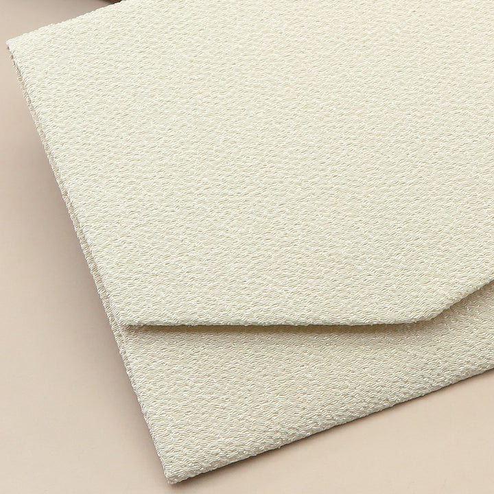 2nd image: Japanese Magnetic Pouch - Plain , Ivory tones | 10005-003