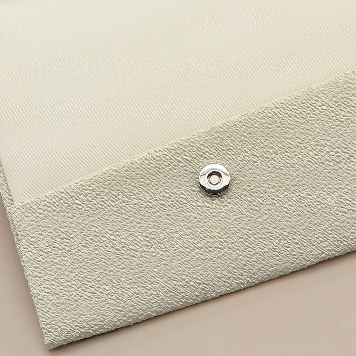 4th image: Japanese Magnetic Pouch - Plain , Ivory tones | 10005-003