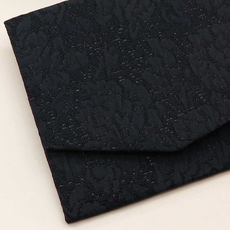 2nd image: Japanese Magnetic Pouch - Peony , Black tones | 10006-002