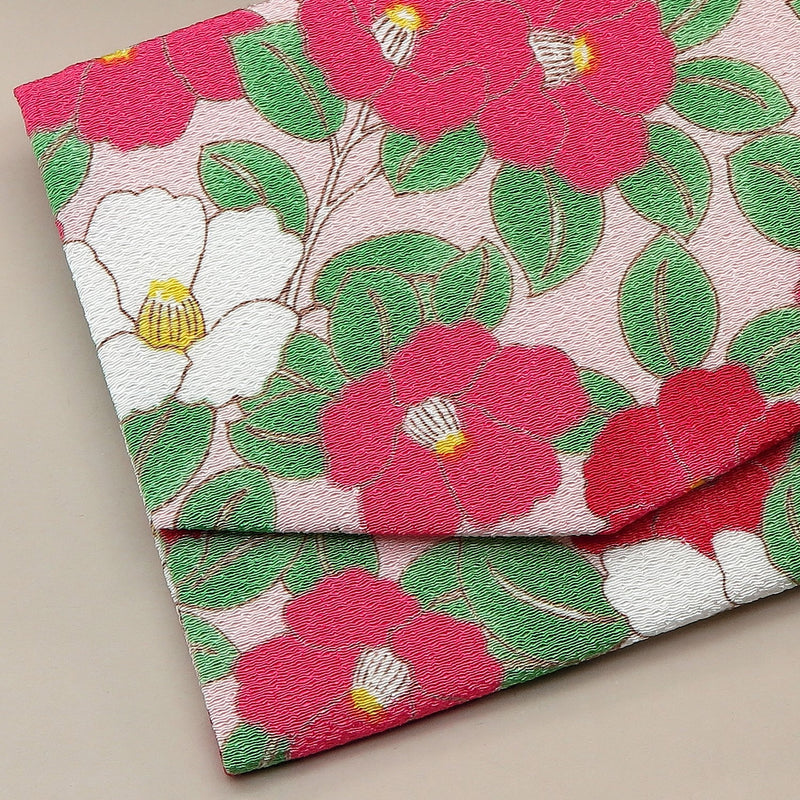 2nd image: Japanese Magnetic Pouch - Camellia , Pink tones | 10006-026