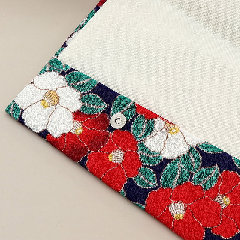 4th image: Japanese Magnetic Pouch - Camellia , Multicolor | 10006-027