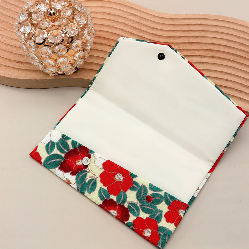 3nd image: Japanese Magnetic Pouch - Camellia , Multicolor | 10006-028