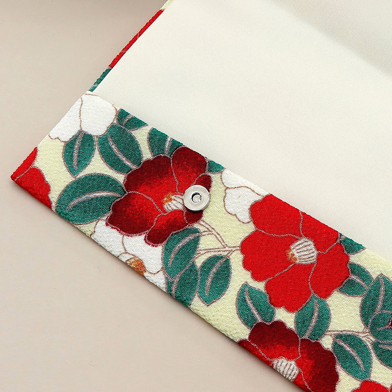 4th image: Japanese Magnetic Pouch - Camellia , Multicolor | 10006-028