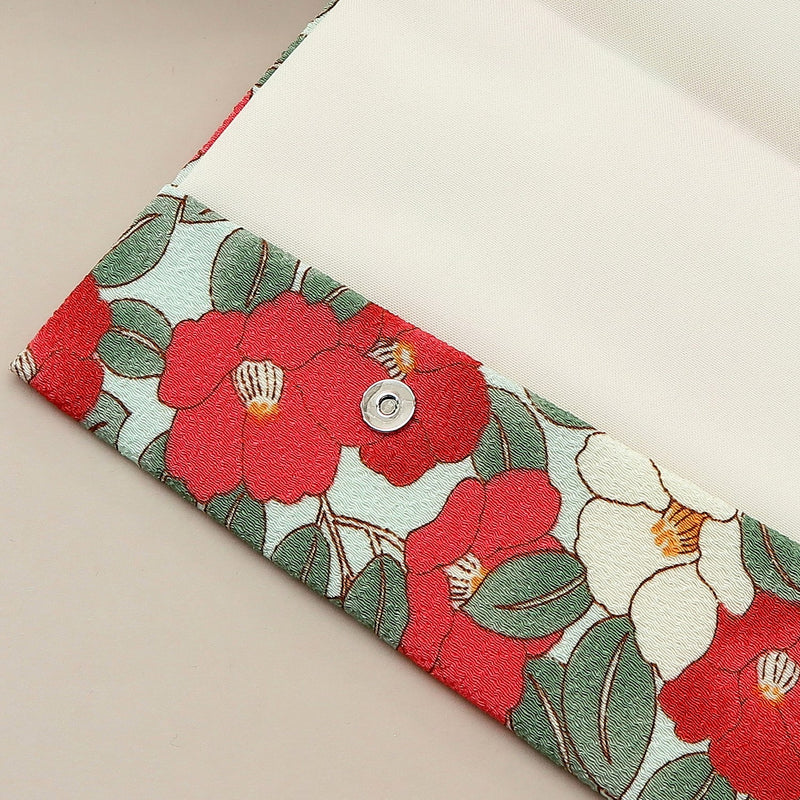 4th image: Japanese Magnetic Pouch - Camellia , Multicolor | 10006-029