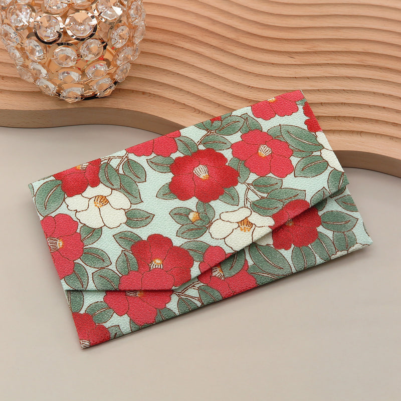 Main image: Japanese Magnetic Pouch - Camellia , Multicolor | 10006-029