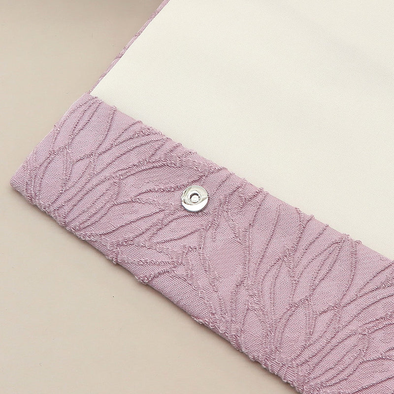 4th image: Japanese Magnetic Pouch - Chrysanthemum , Pink tones | 10006-035