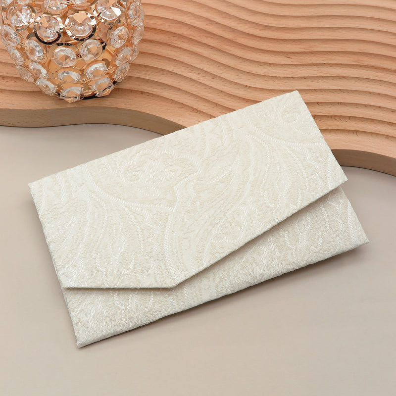 Main image: Japanese Magnetic Pouch - Paisley , Ivory tones | 10006-040