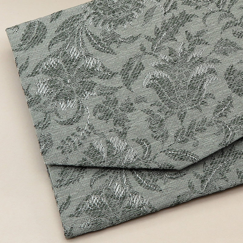 2nd image: Japanese Magnetic Pouch - Damask , Green tones | 10006-044