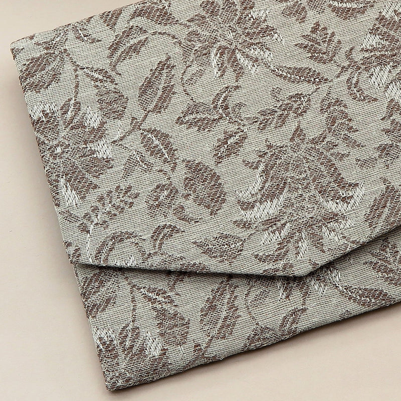 2nd image: Japanese Magnetic Pouch - Damask , Green tones | 10006-045