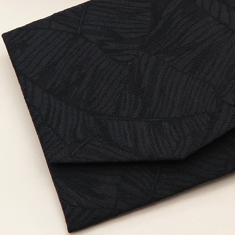 2nd image: Japanese Magnetic Pouch - Leaf , Black tones | 10006-047