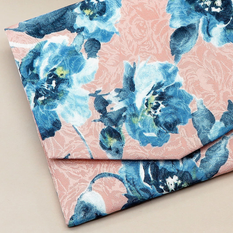 2nd image: Japanese Magnetic Pouch - Floral , Pink tones | 10006-051