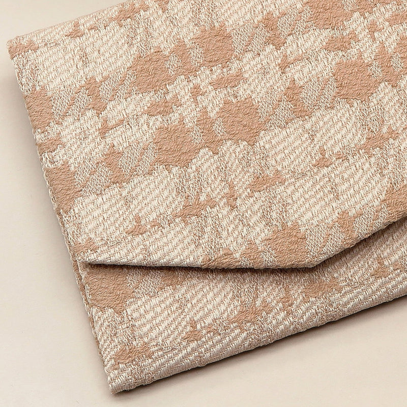 2nd image: Japanese Magnetic Pouch - Houndstooth , Beige tones | 10006-055