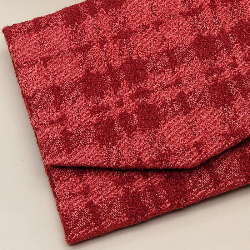 2nd image: Japanese Magnetic Pouch - Houndstooth , Red tones | 10006-056