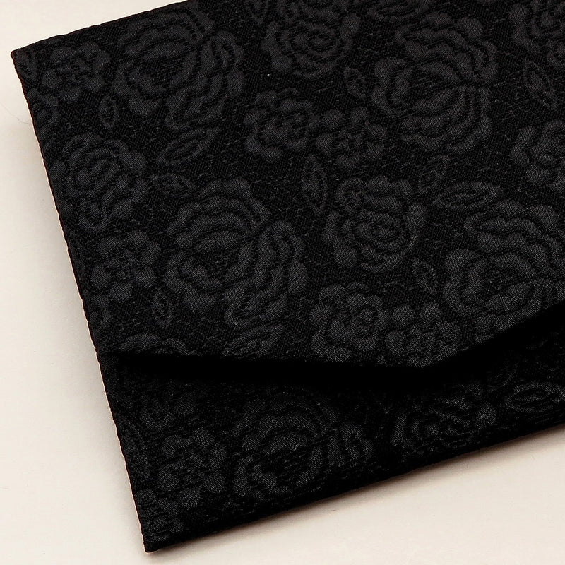 2nd image: Japanese Magnetic Pouch - Rose , Black tones | 10006-060