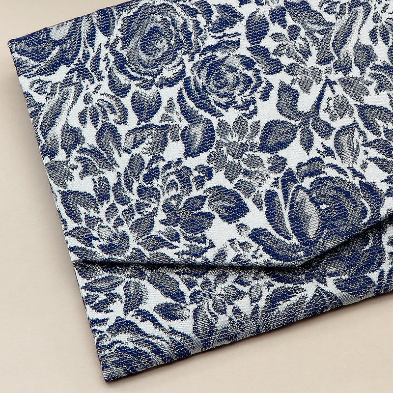 2nd image: Japanese Magnetic Pouch - Rose , Blue tones | 10006-064