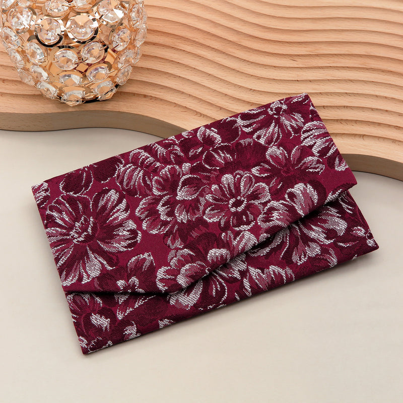 Main image: Japanese Magnetic Pouch - Hibiscus , Red tones | 10006-067