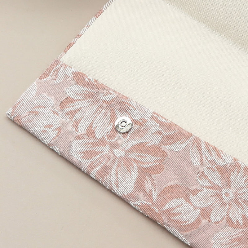 4th image: Japanese Magnetic Pouch - Hibiscus , Pink tones | 10006-068