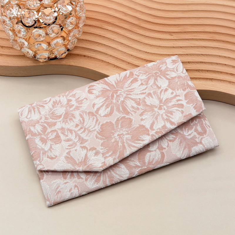 Main image: Japanese Magnetic Pouch - Hibiscus , Pink tones | 10006-068