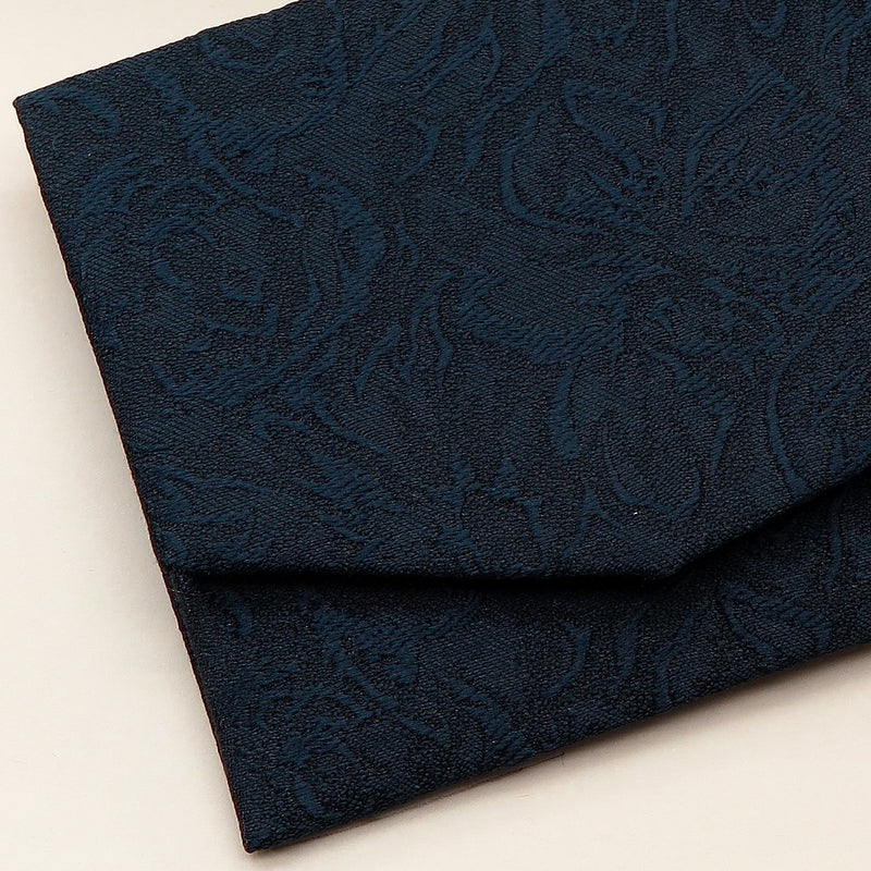 2nd image: Japanese Magnetic Pouch - Rose , Navy tones | 10006-071