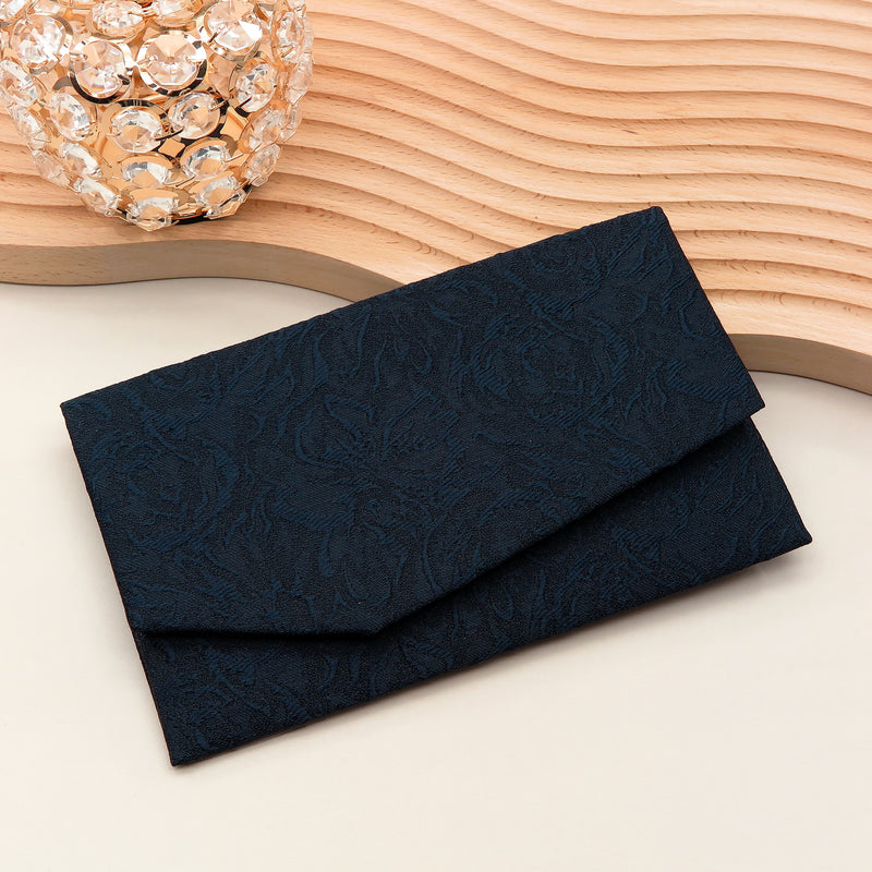 Main image: Japanese Magnetic Pouch - Rose , Navy tones | 10006-071