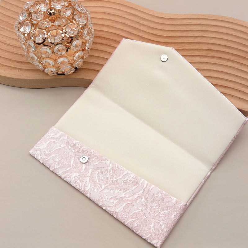 3nd image: Japanese Magnetic Pouch - Rose , Pink tones | 10006-073