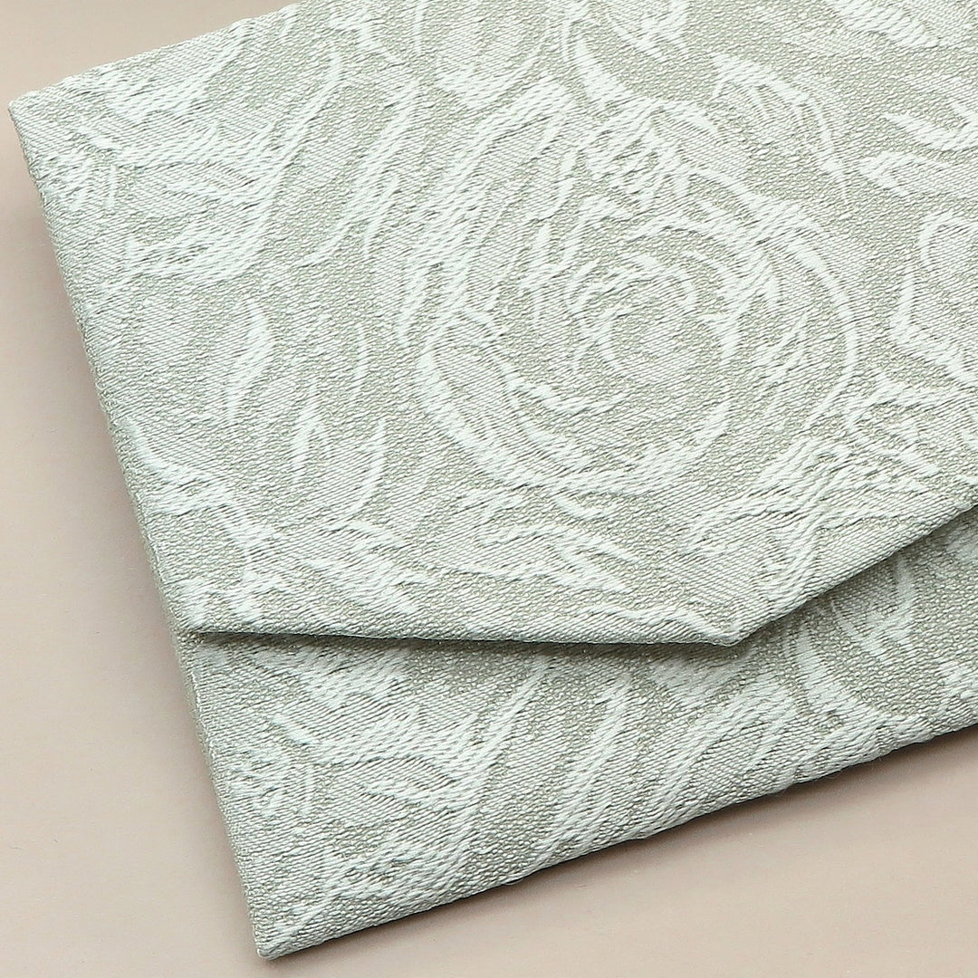 2nd image: Japanese Magnetic Pouch - Rose , Green tones | 10006-074