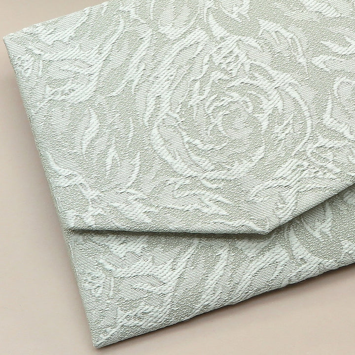 2nd image: Japanese Magnetic Pouch - Rose , Green tones | 10006-074