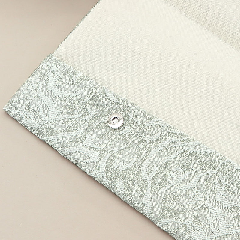 4th image: Japanese Magnetic Pouch - Rose , Green tones | 10006-074