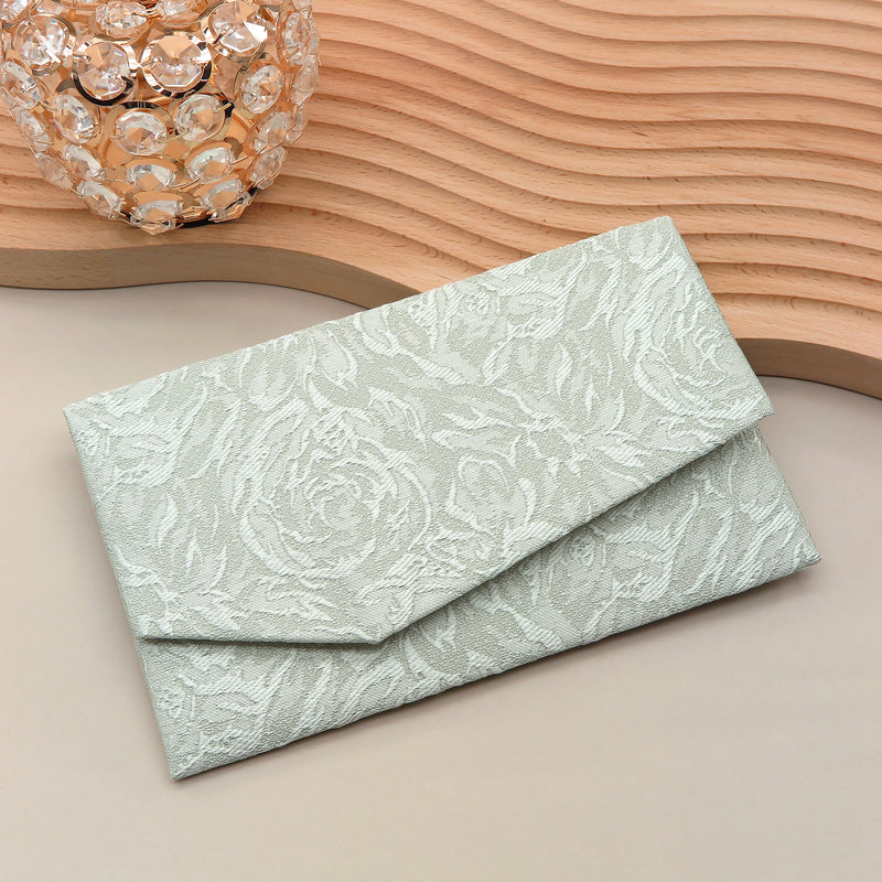 Main image: Japanese Magnetic Pouch - Rose , Green tones | 10006-074