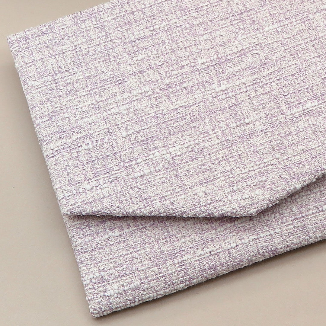 2nd image: Japanese Magnetic Pouch - Tweed , Purple tones | 10006-078