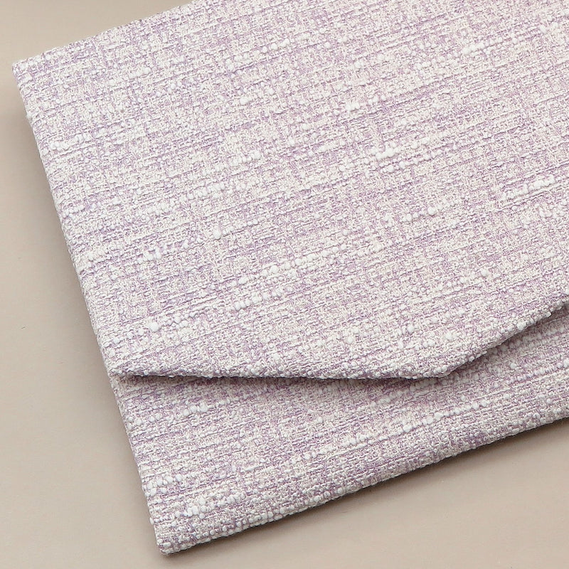 2nd image: Japanese Magnetic Pouch - Tweed , Purple tones | 10006-078