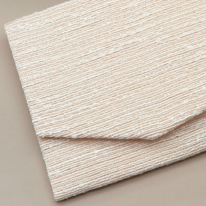2nd image: Japanese Magnetic Pouch - Tweed , Beige tones | 10006-082