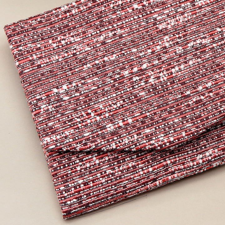 2nd image: Japanese Magnetic Pouch - Tweed , Red tones | 10006-085