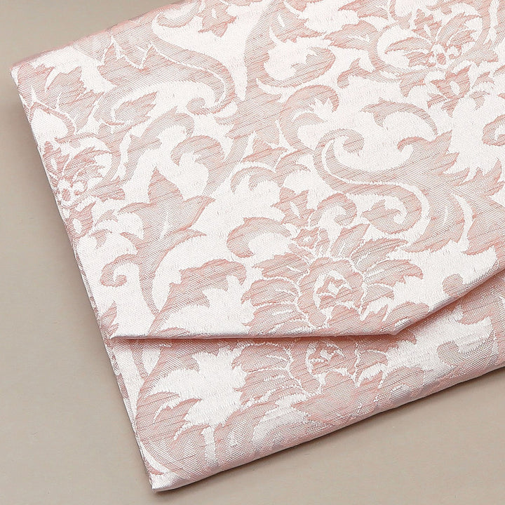 2nd image: Japanese Magnetic Pouch - Damask , Pink tones | 10006-098