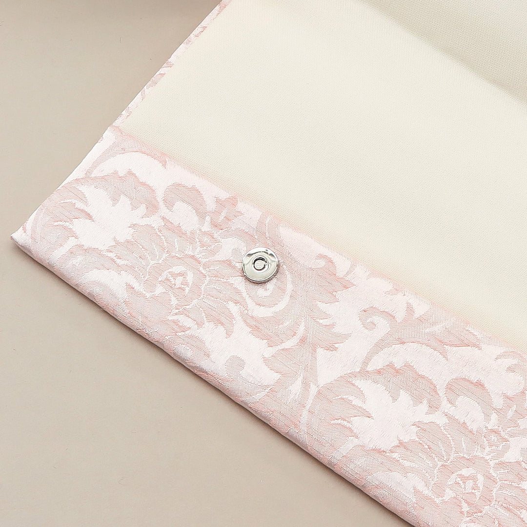 4th image: Japanese Magnetic Pouch - Damask , Pink tones | 10006-098