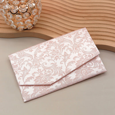 Main image: Japanese Magnetic Pouch - Damask , Pink tones | 10006-098