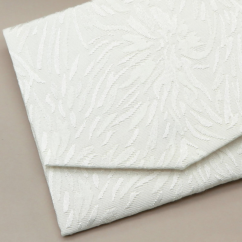 2nd image: Japanese Magnetic Pouch - Kiku , White tones | 10006-101