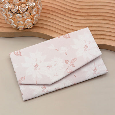 Main image: Japanese Magnetic Pouch - Floral , Pink tones | 10006-102